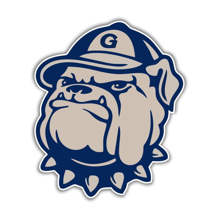 Georgetown University Hoyas Full Color Vinyl Decal - Custom Size