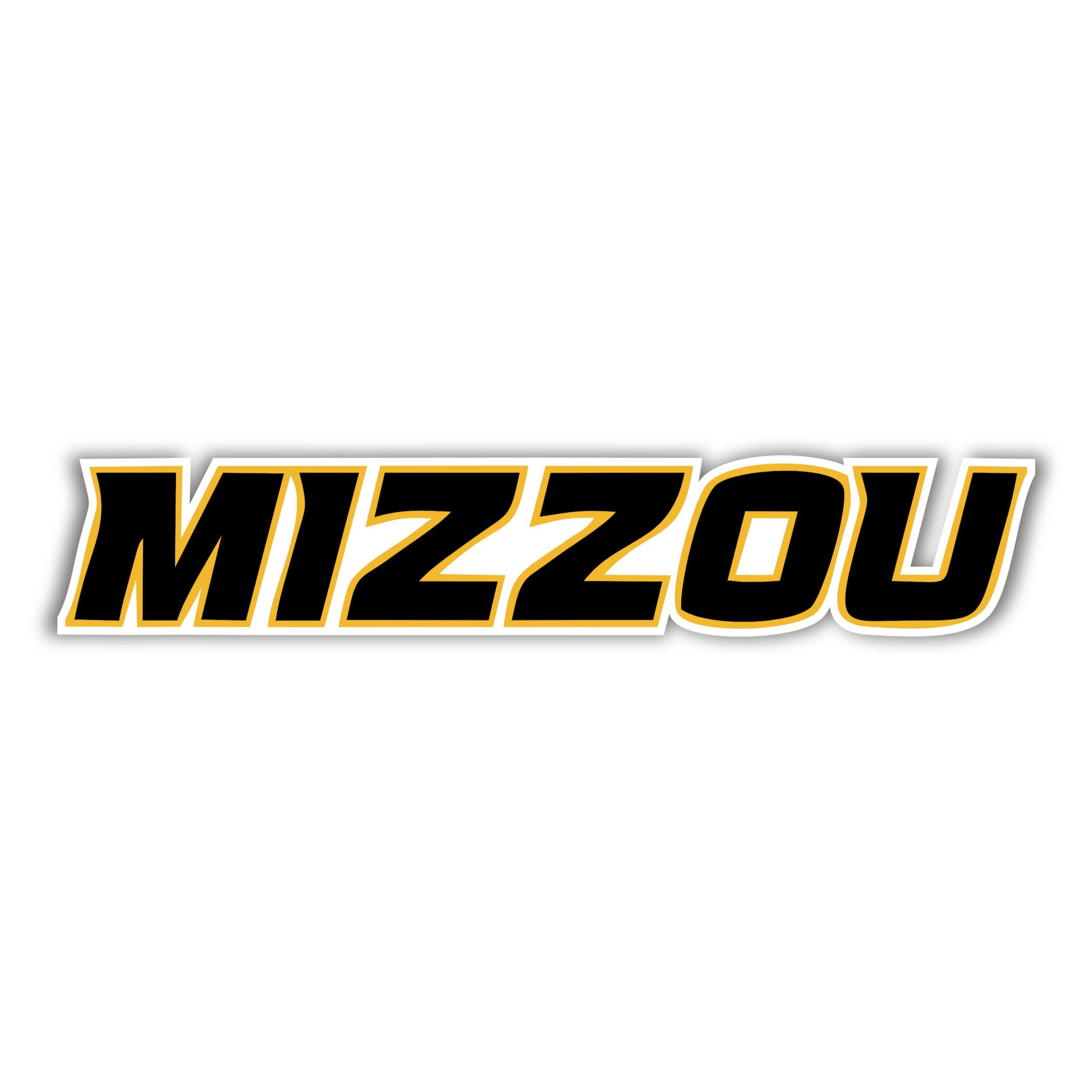 Missouri Tigers Full Color Vinyl Decal - Custom Size