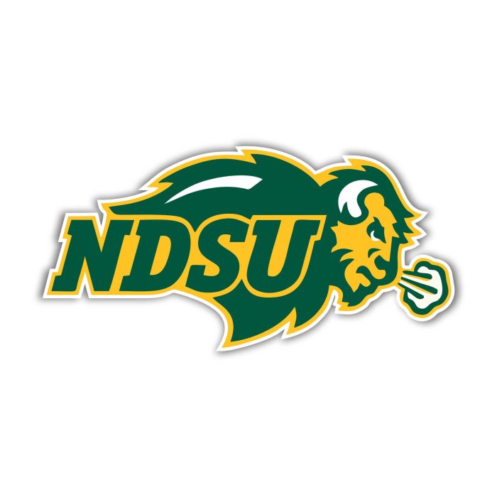 North Dakota State Full Color Vinyl Decal - Custom Size
