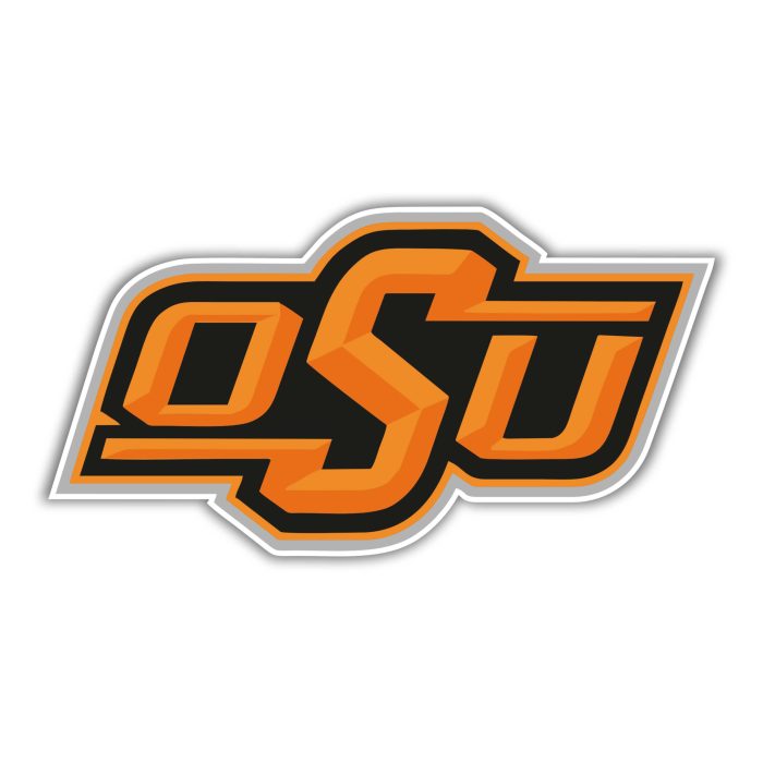 Oklahoma State University Cowboys Full Color Vinyl Decal - Custom Size