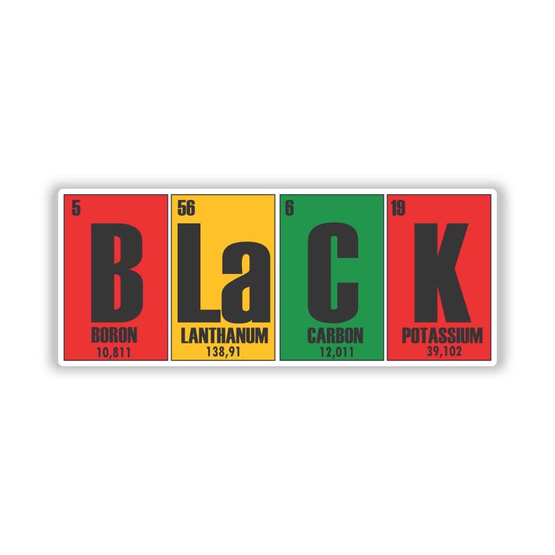 Juneteenth Full Color Vinyl Decals - Custom Size