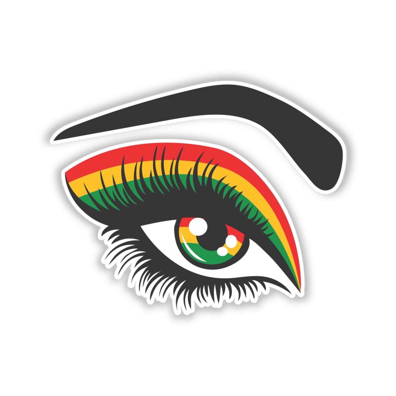 Juneteenth Full Color Vinyl Decals - Custom Size