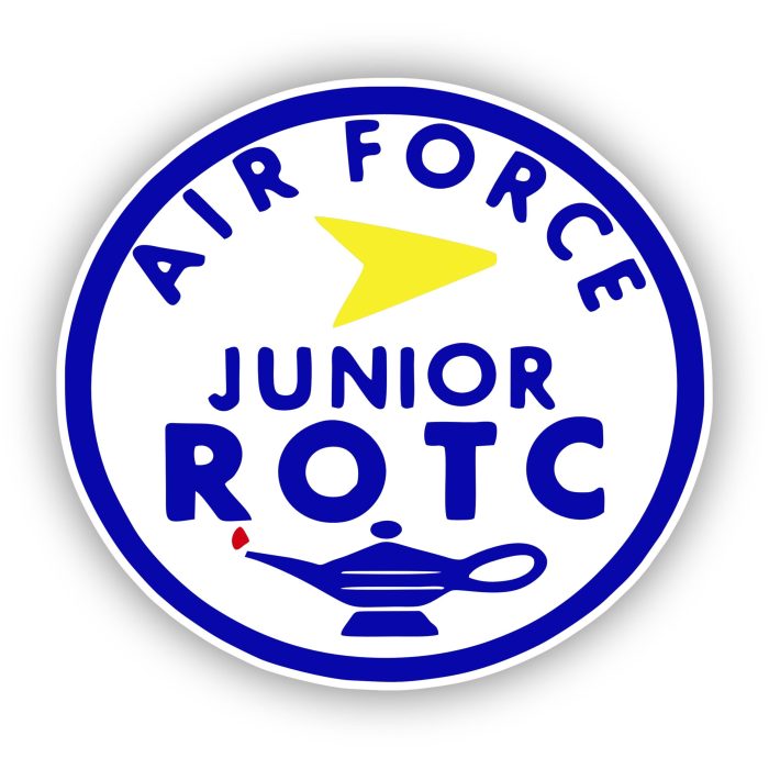 Air Force Junior ROTC - Full Color Vinyl Decal - Custom Size