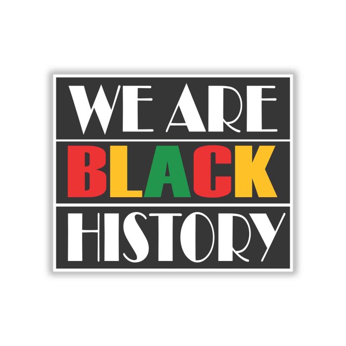 Juneteenth Full Color Vinyl Decals - Custom Size