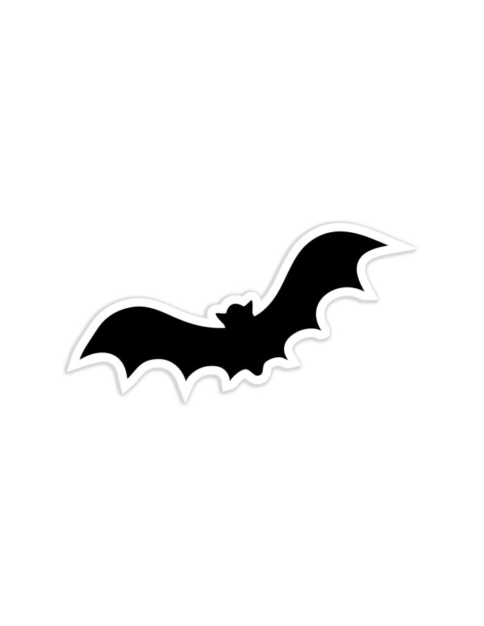 Bat Full Color Vinyl Decal