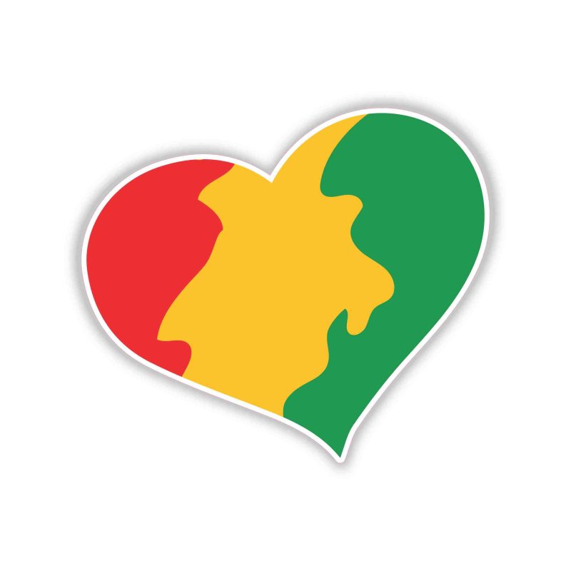 Juneteenth Full Color Vinyl Decals - Custom Size