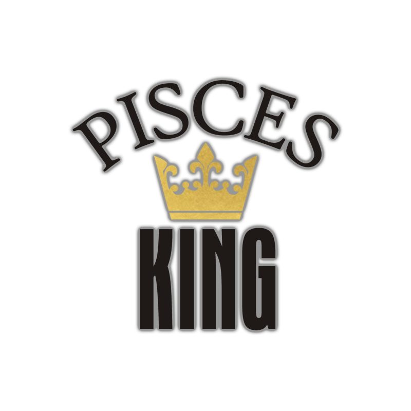 Pisces King - Full Color Vinyl Decal - Custom Size