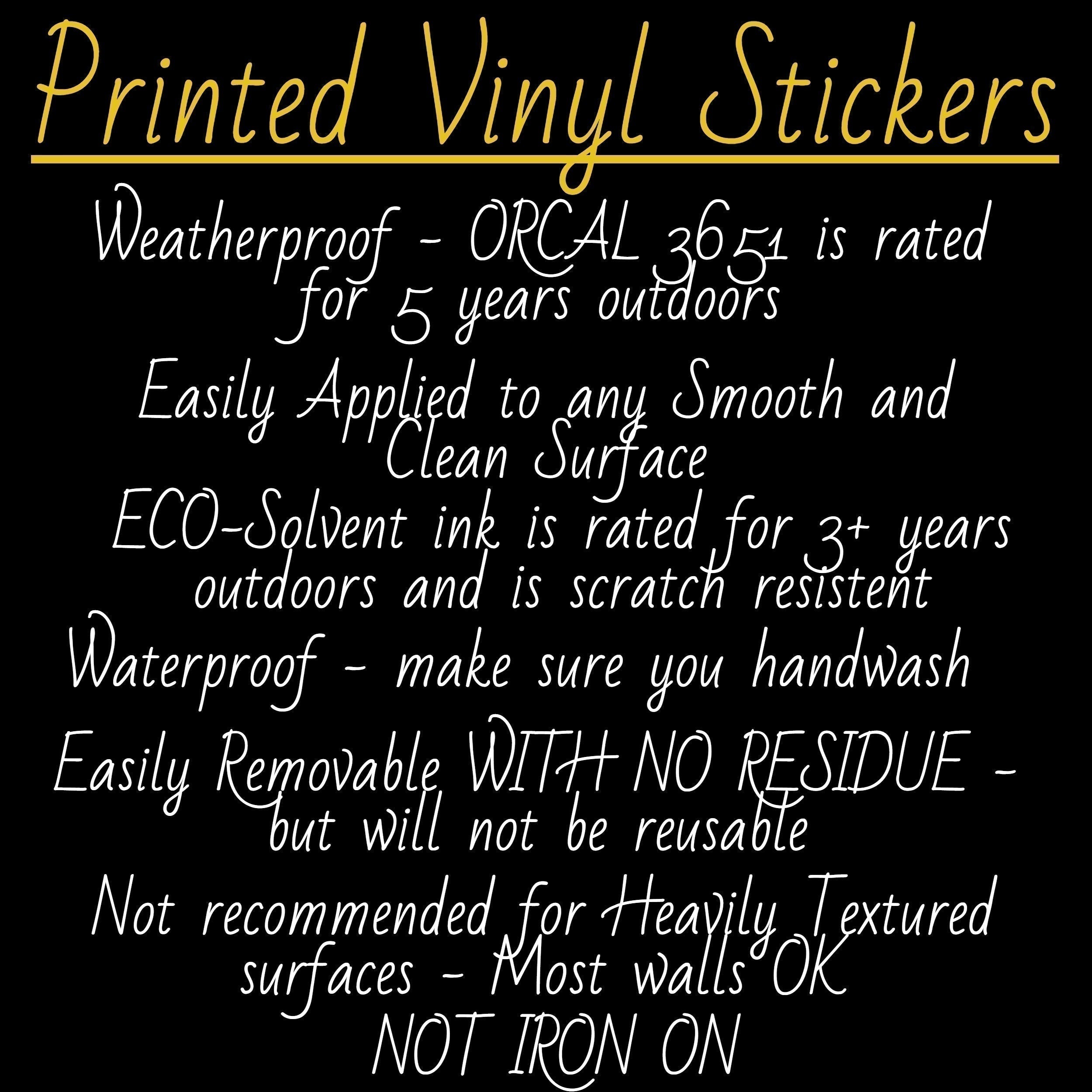 Toy Story Woody Full Color Vinyl Sticker - Custom Size - Image 2