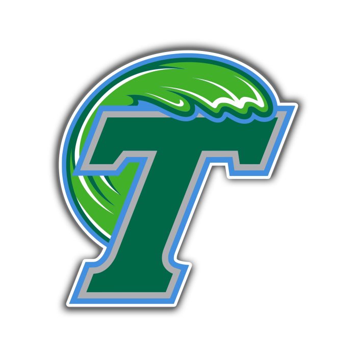 Tulane Full Color Vinyl Decal - Custom Size