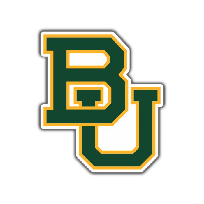 Baylor Bears Vinyl Decal - Custom Size