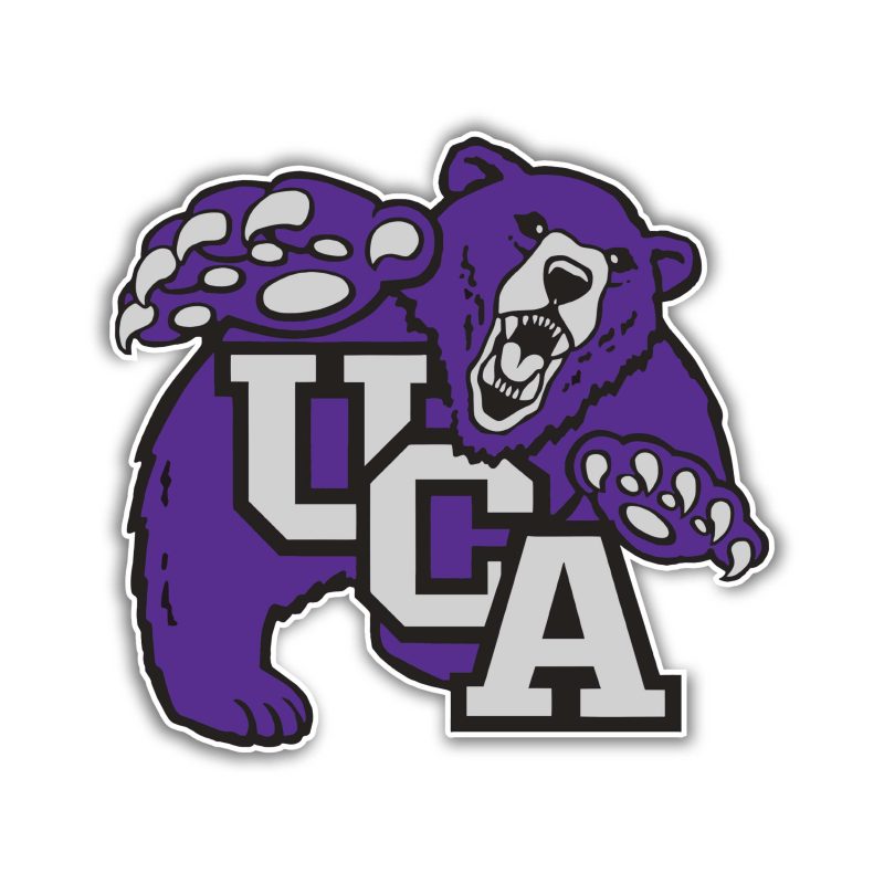 Central Arkansas Bears Full Color Vinyl Decal - Custom Size