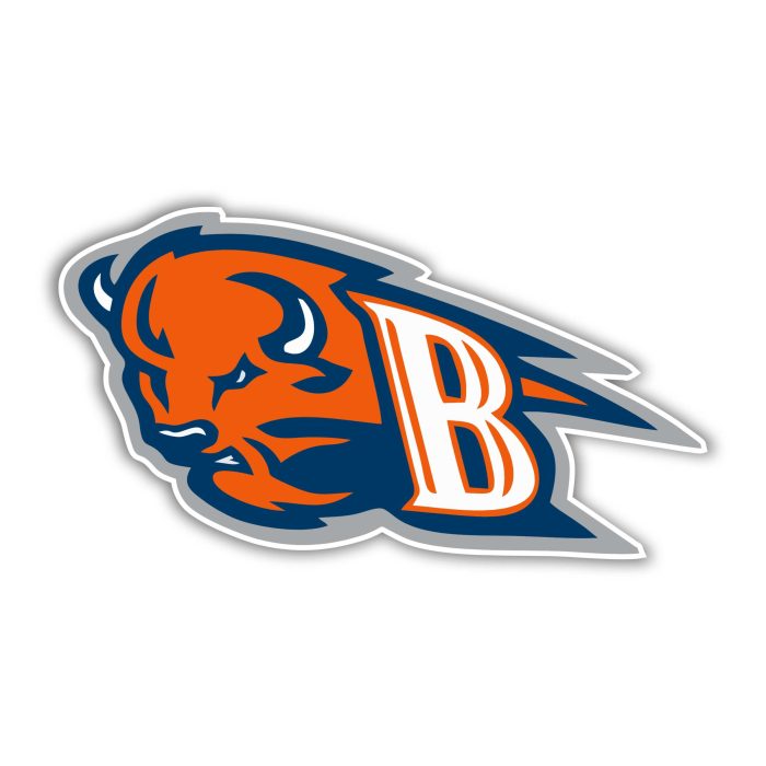 Bucknell Bison Full Color Vinyl Decal - Custom Size