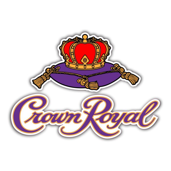 Crown Royal Full Color Vinyl Decal