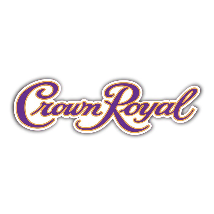 Crown Royal Full Color Vinyl Decal