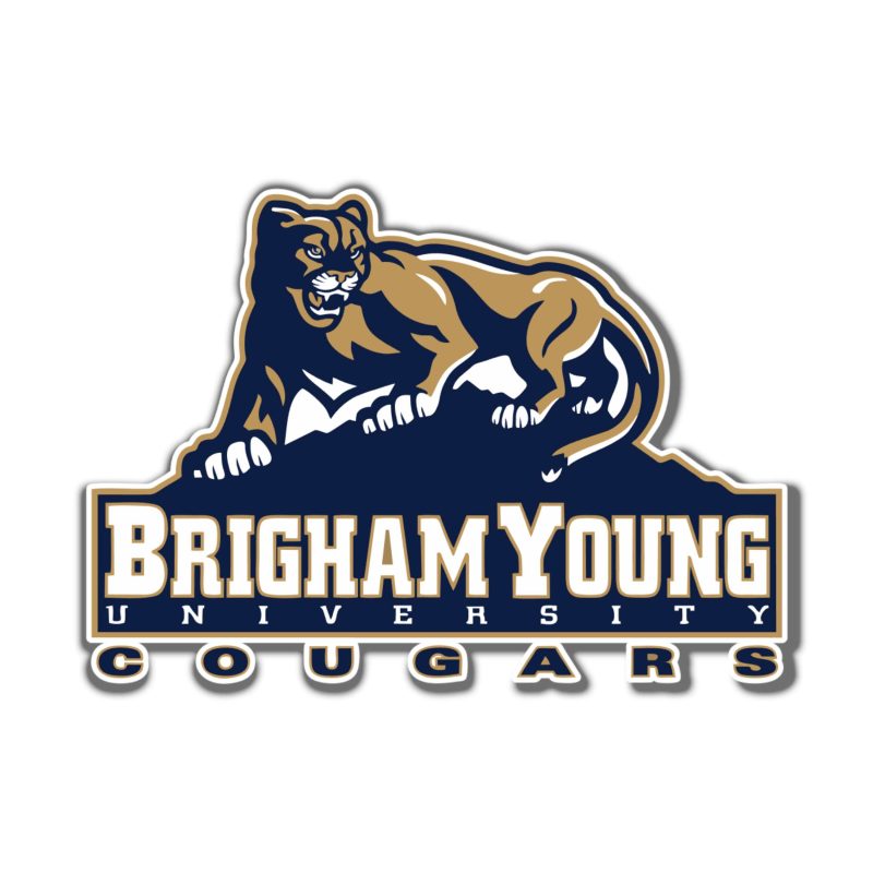 Brigham Young University Full Color Vinyl Decal - Custom Size
