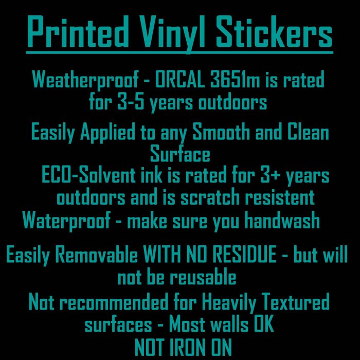 Toy Story Mr. Potato Head Full Color Vinyl Sticker - Custom Size - Image 2