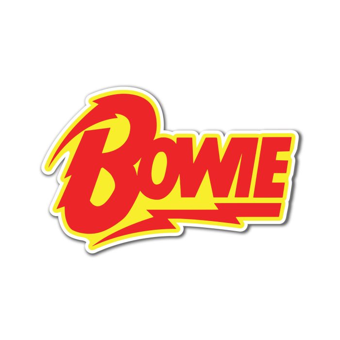 David Bowie Full Color Vinyl Decal - Custom Size