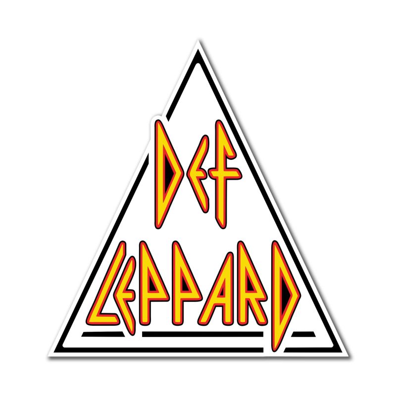 Def Leppard Full Color Vinyl Decal - Custom Size