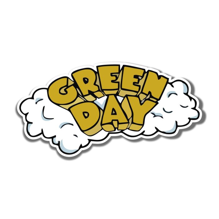 Green Day Full Color Vinyl Decal - Custom Size