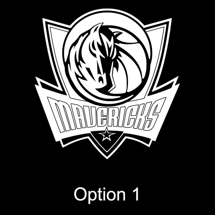 Dallas Mavericks Vinyl Decal - Custom Size - Image 7