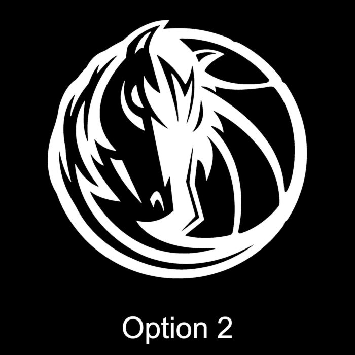Dallas Mavericks Vinyl Decal - Custom Size - Image 8