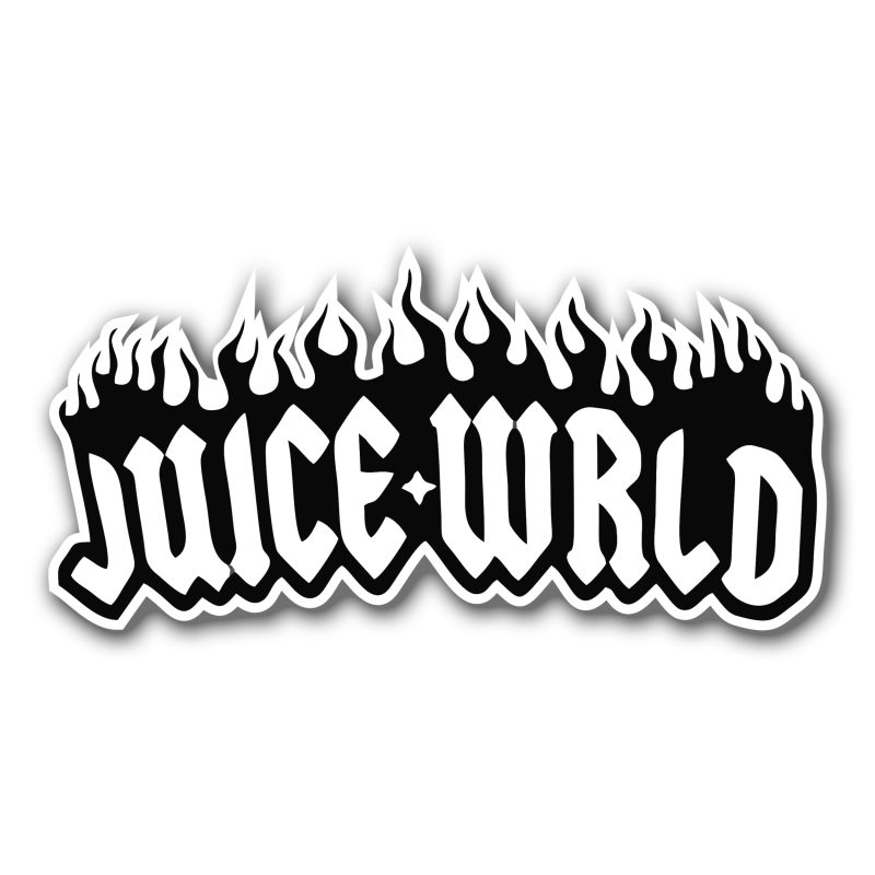 Juice Wrld Full Color Vinyl Decal - Custom Size