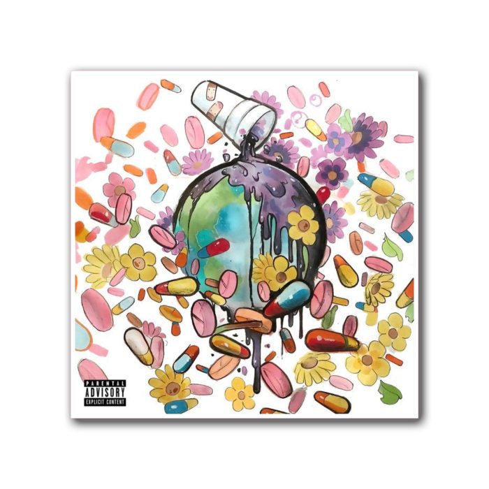 Juice Wrld Album Cover Full Color Vinyl Decal - Custom Size