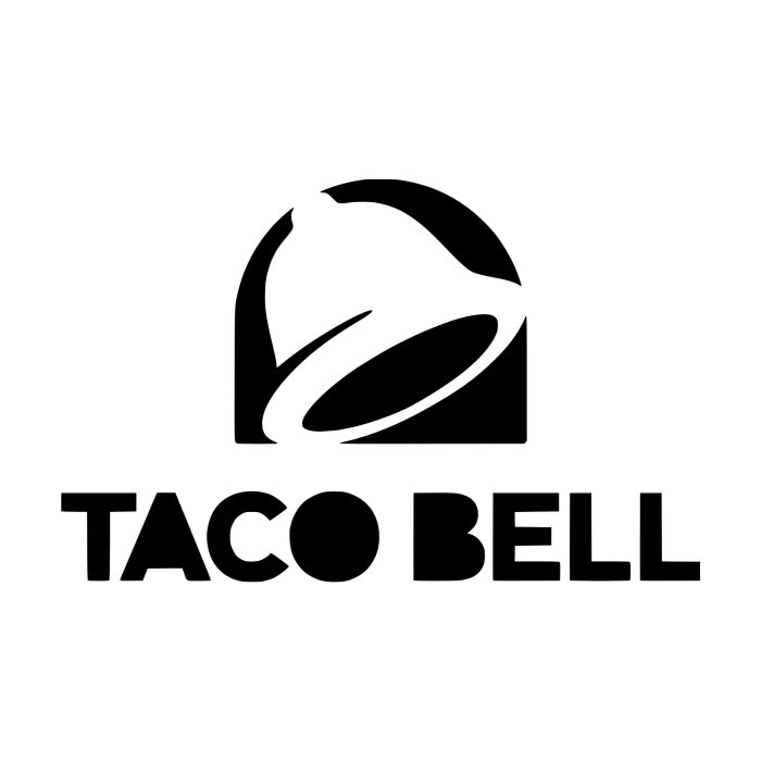 Taco Bell Vinyl Decal - Custom Size