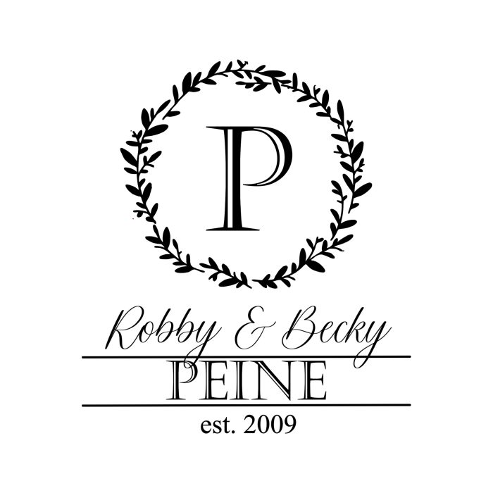 PEINE- Special Order- Vinyl Decal - Custom Size