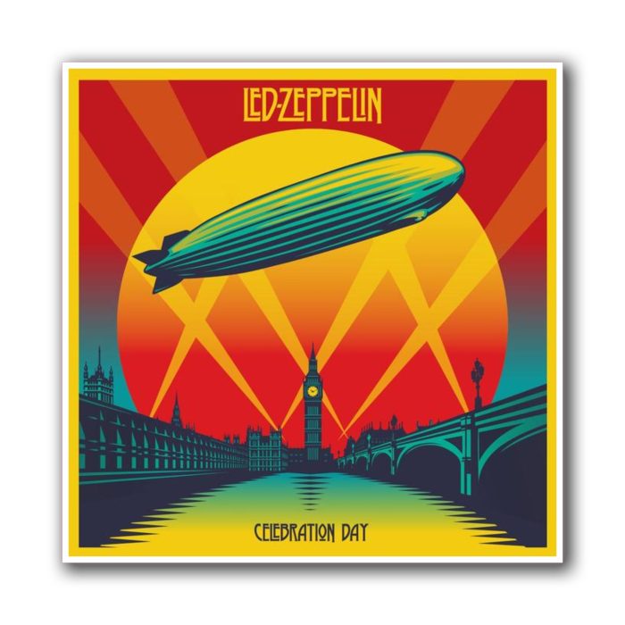 Led Zeppelin Album Cover Full Color Vinyl Decal - Custom Size