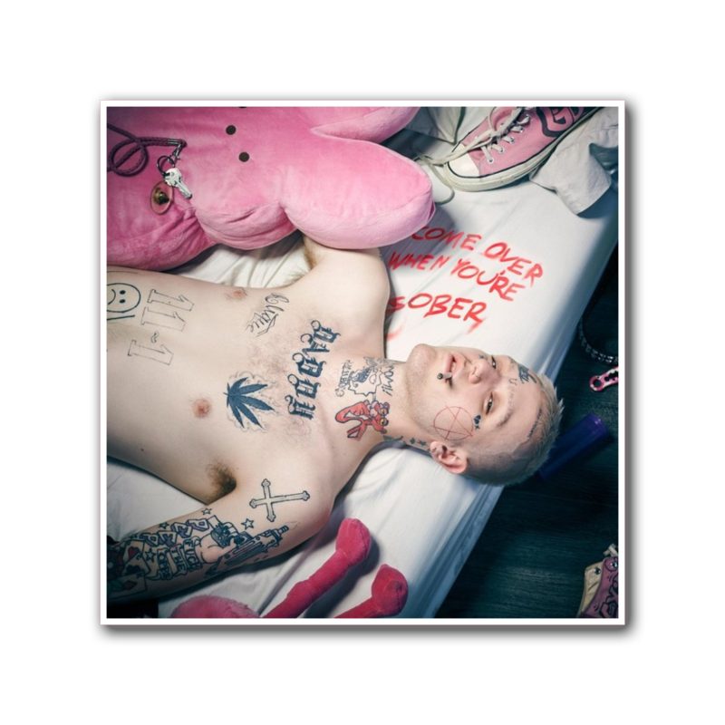 Lil Peep Album Cover Full Color Vinyl Decal - Custom Size