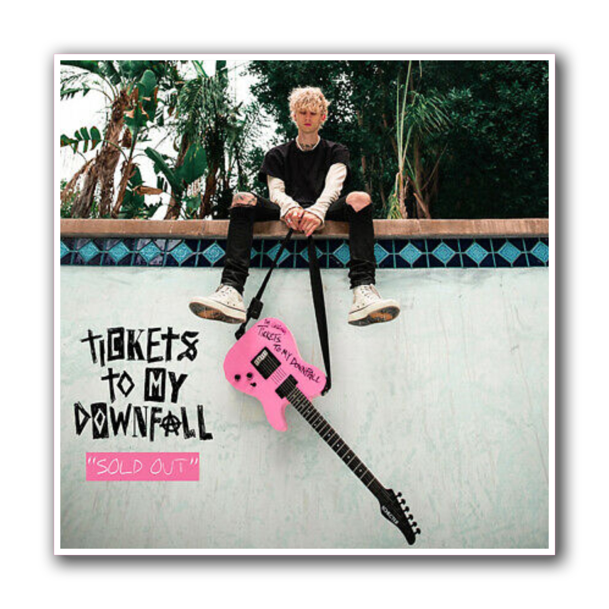 Machine Gun Kelly Album Cover Full Color Vinyl Decal - Custom Size