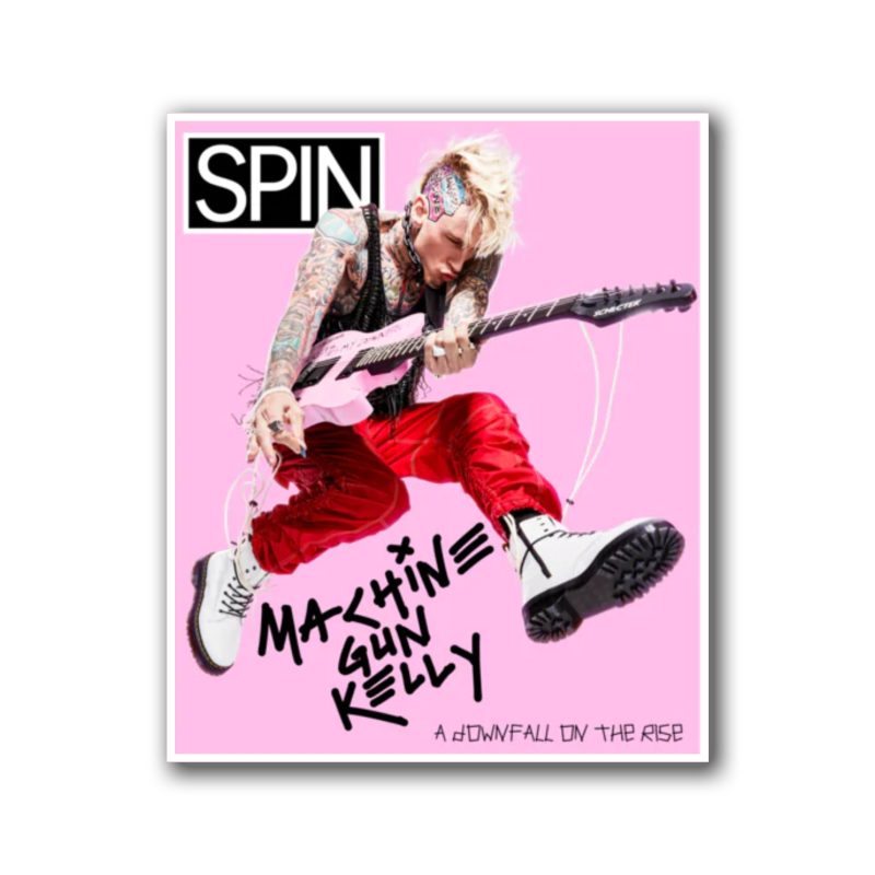 Machine Gun Kelly Full Color Vinyl Decal - Custom Size
