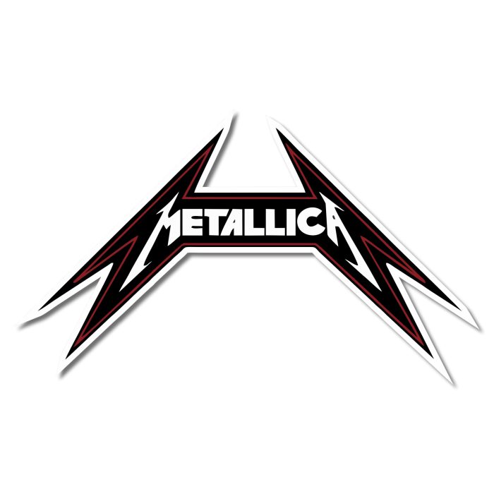 Metallica Full Color Vinyl Decal - Custom Size