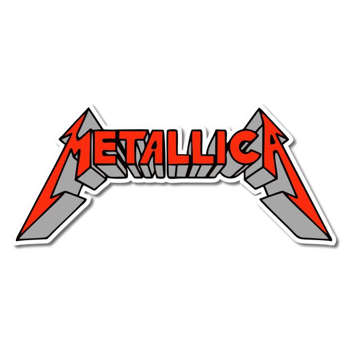 Metallica Full Color Vinyl Decal - Custom Size