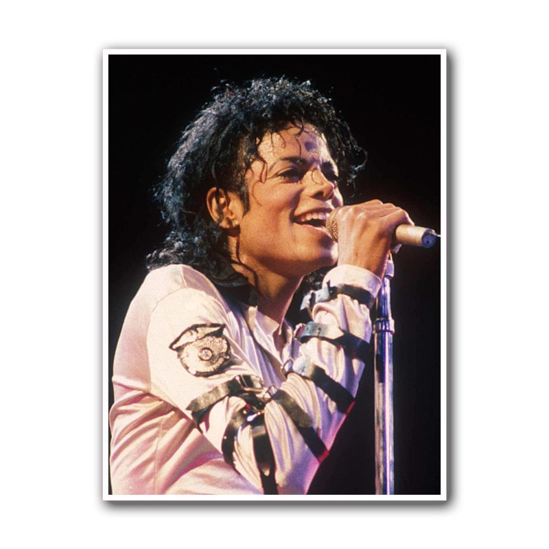 Michael Jackson Full Color Vinyl Decal - Custom Size