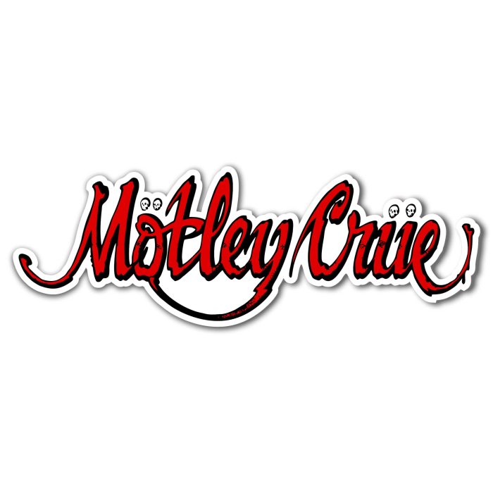 Motley Crue Full Color Vinyl Decal - Custom Size