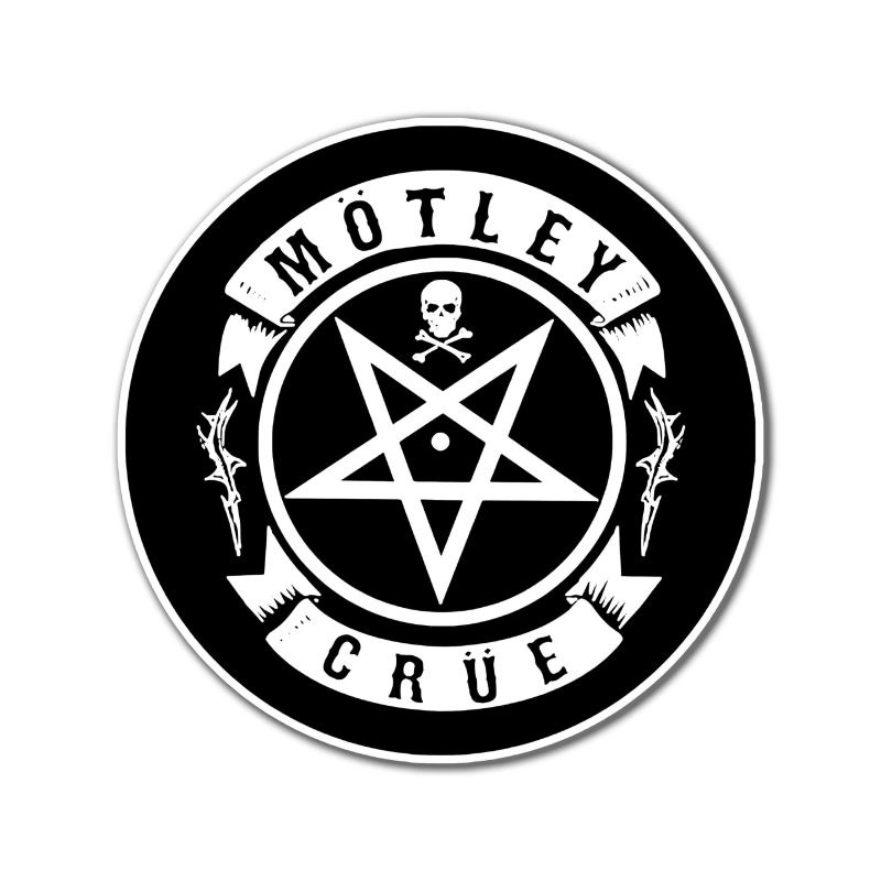 Motley Crue Full Color Vinyl Decal - Custom Size