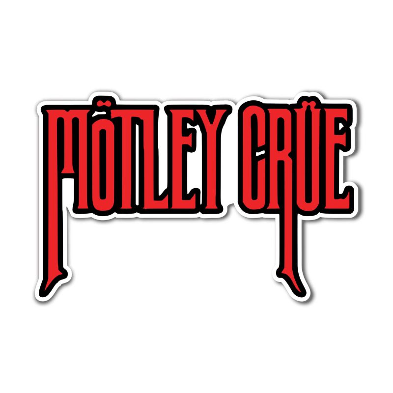 Motley Crue Full Color Vinyl Decal - Custom Size
