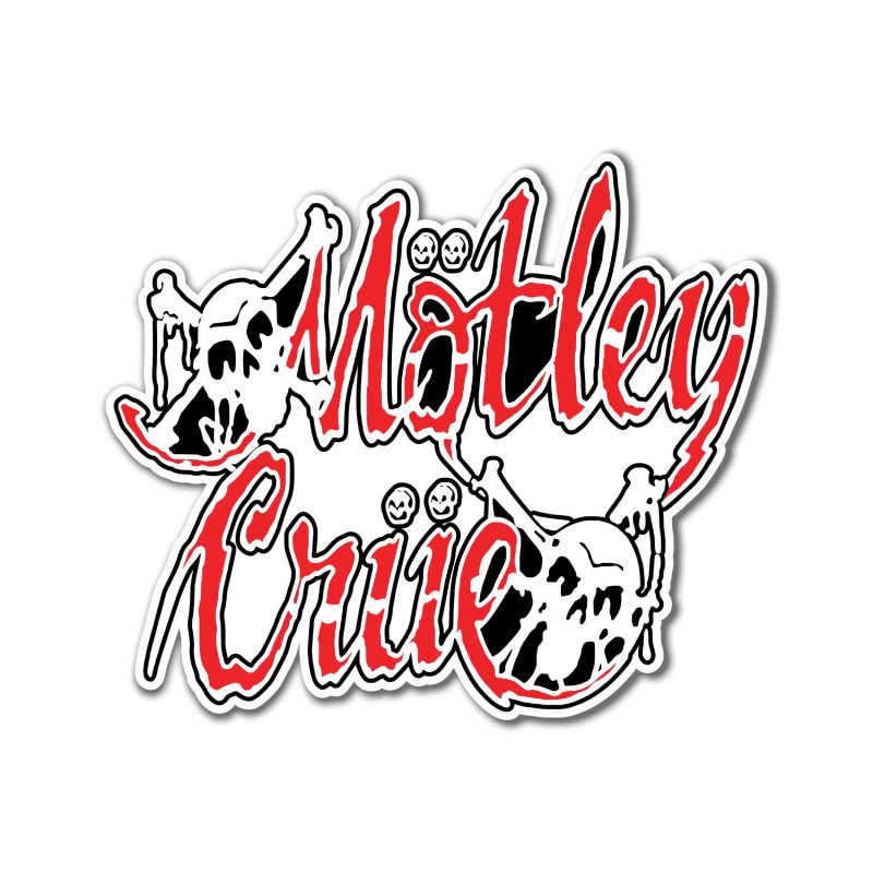 Motley Crue Full Color Vinyl Decal - Custom Size