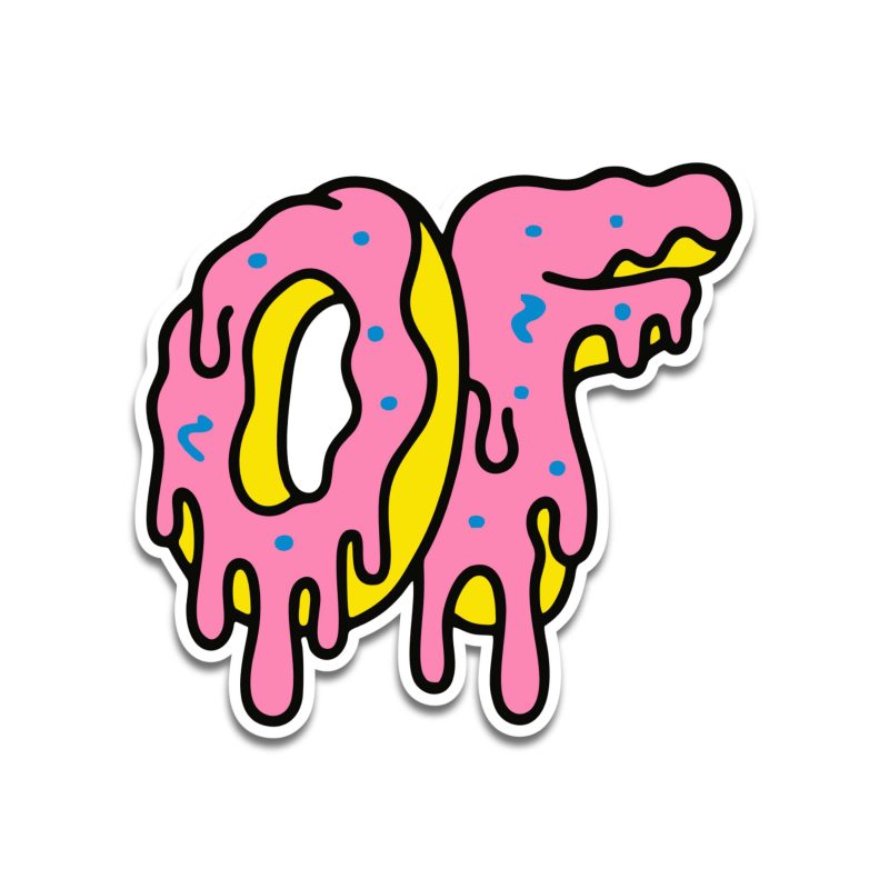 Odd Future Full Color Vinyl Decal - Custom Size