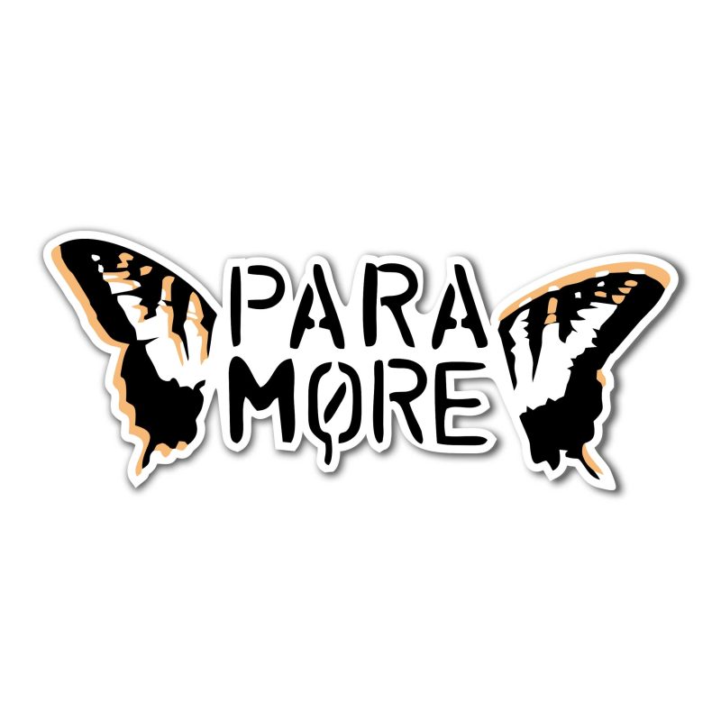 Paramore Full Color Vinyl Decal - Custom Size