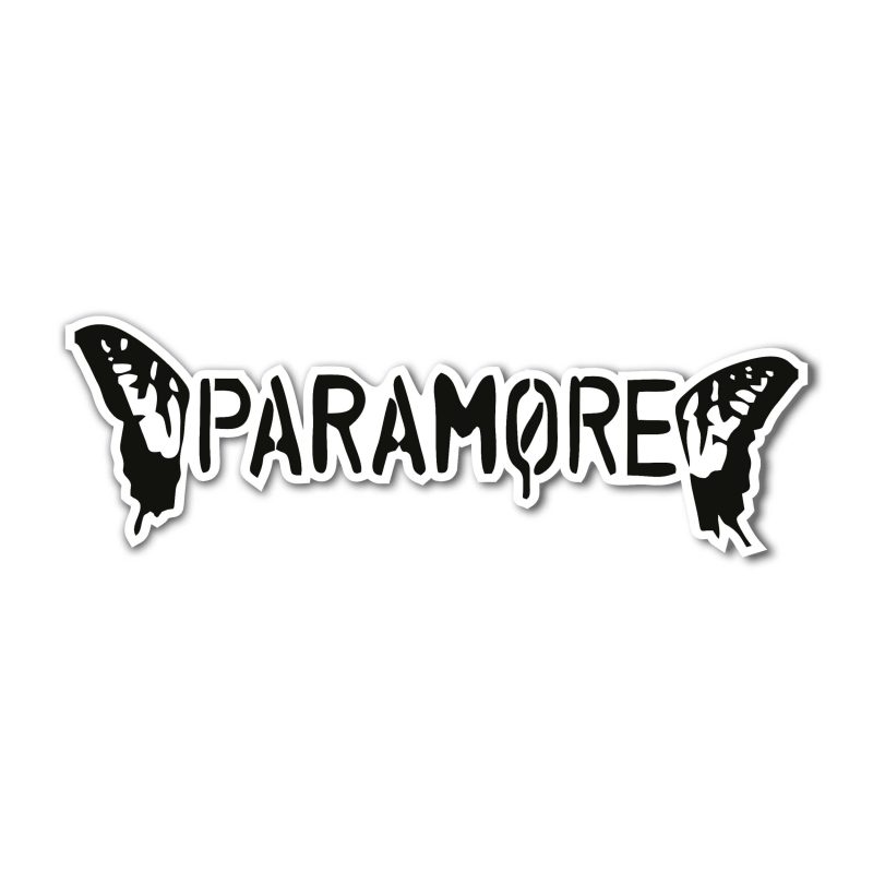 Paramore Full Color Vinyl Decal - Custom Size