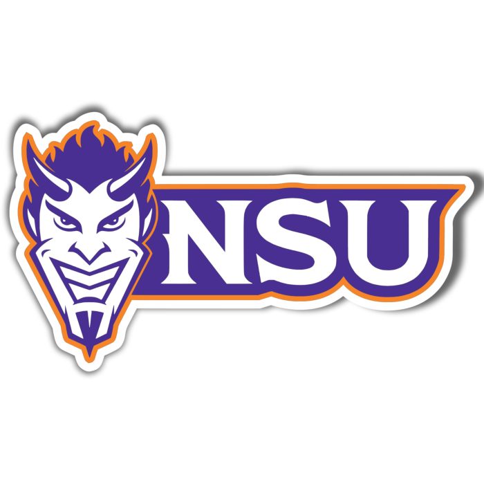Northwestern State Full Color Vinyl Decal - Custom Size