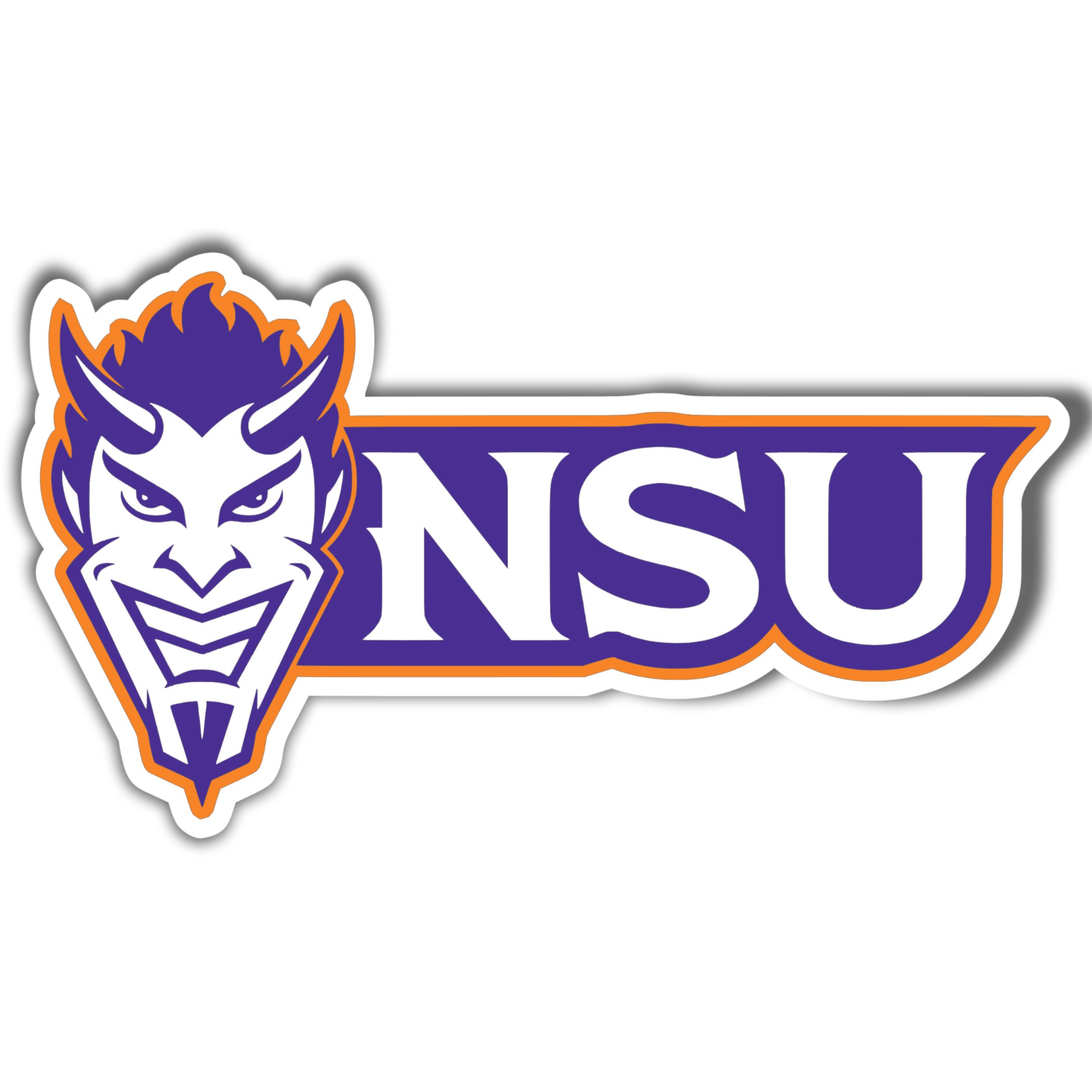 Northwestern State Full Color Vinyl Decal - Custom Size