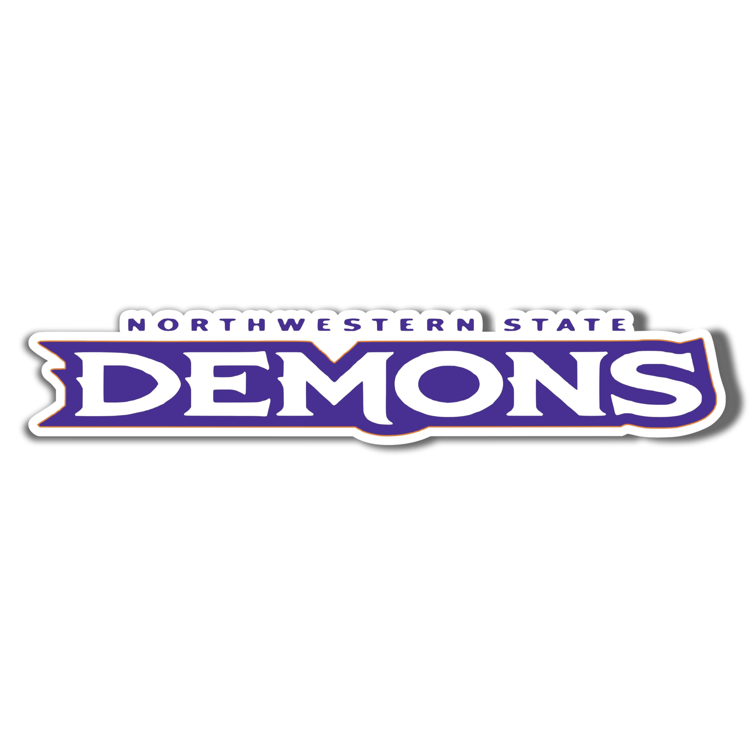 Northwestern State Full Color Vinyl Decal - Custom Size