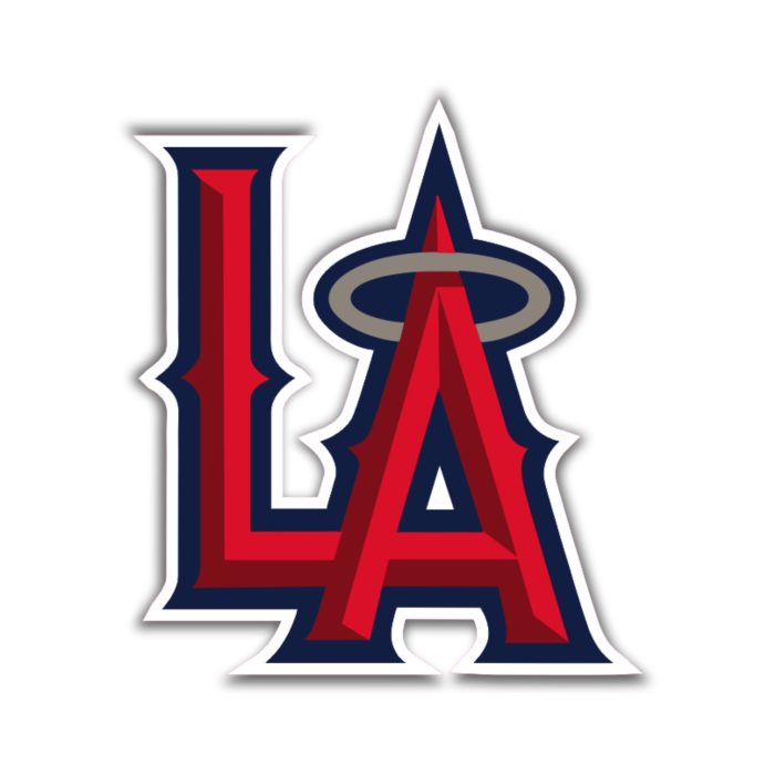 Los Angeles Angels - LA - Full Color Vinyl Sticker - Custom Size