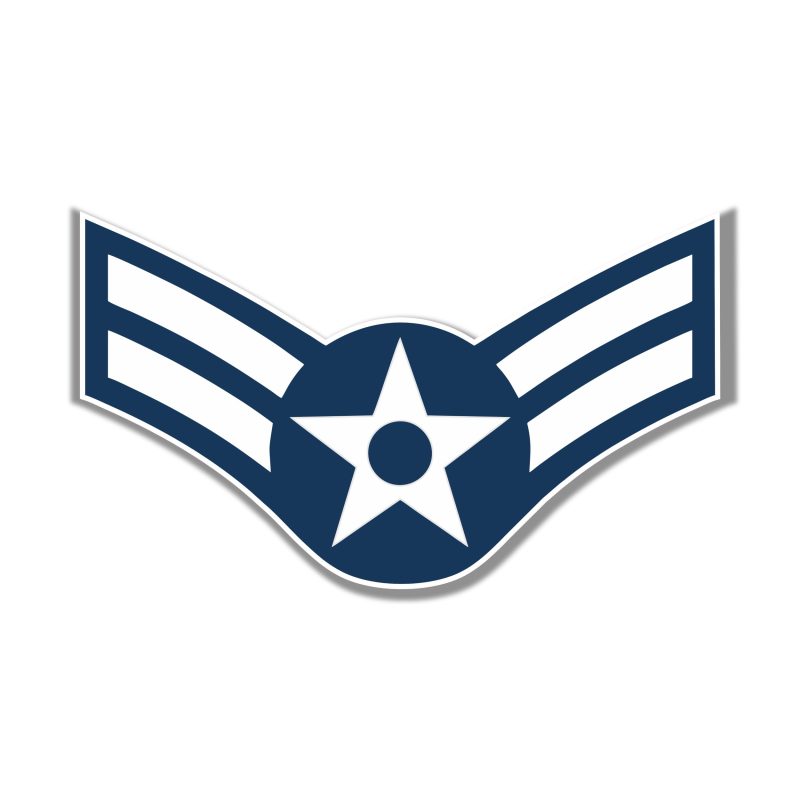 Air Force Full Color Vinyl Decal