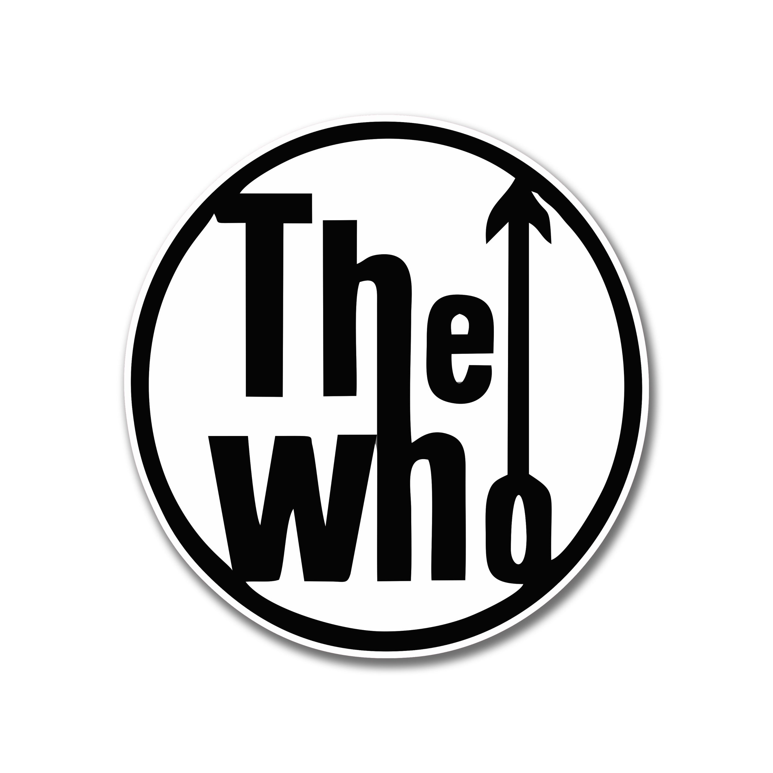 The Who Full Color Vinyl Decal - Custom Size