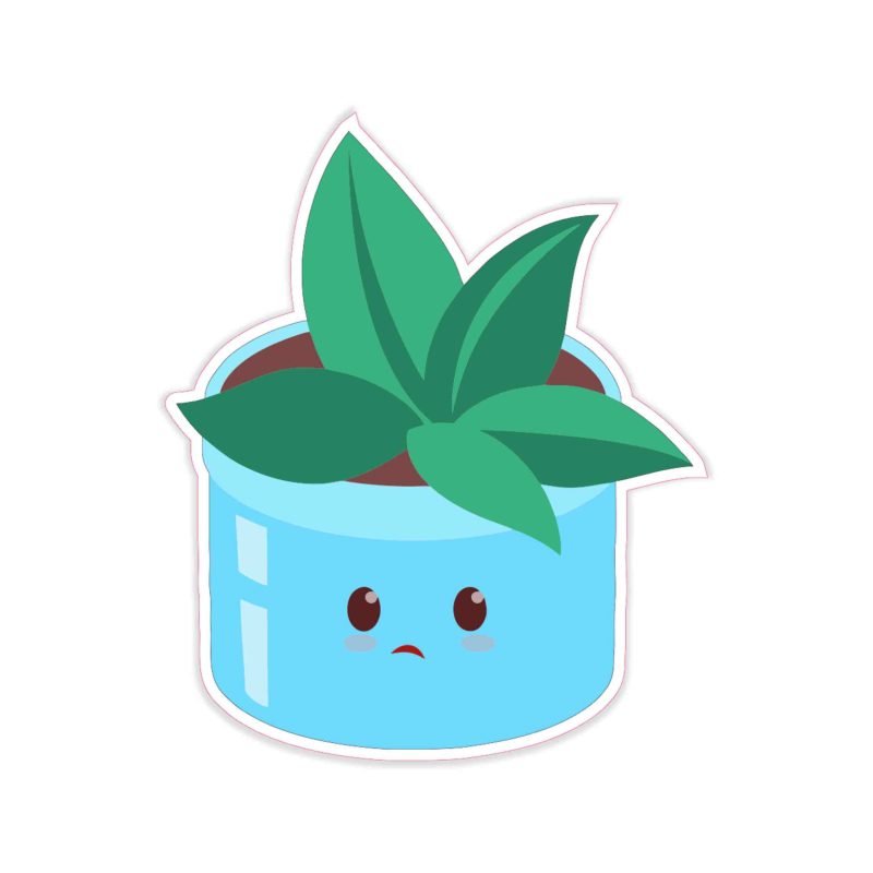 Cactus Full Color Vinyl Decal - Custom Size